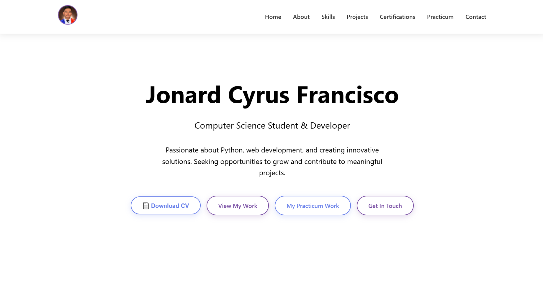 Personal Portfolio